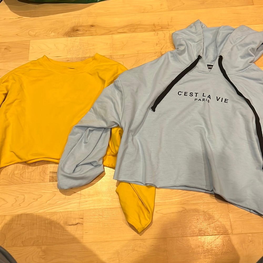 Kid’s cropped tops